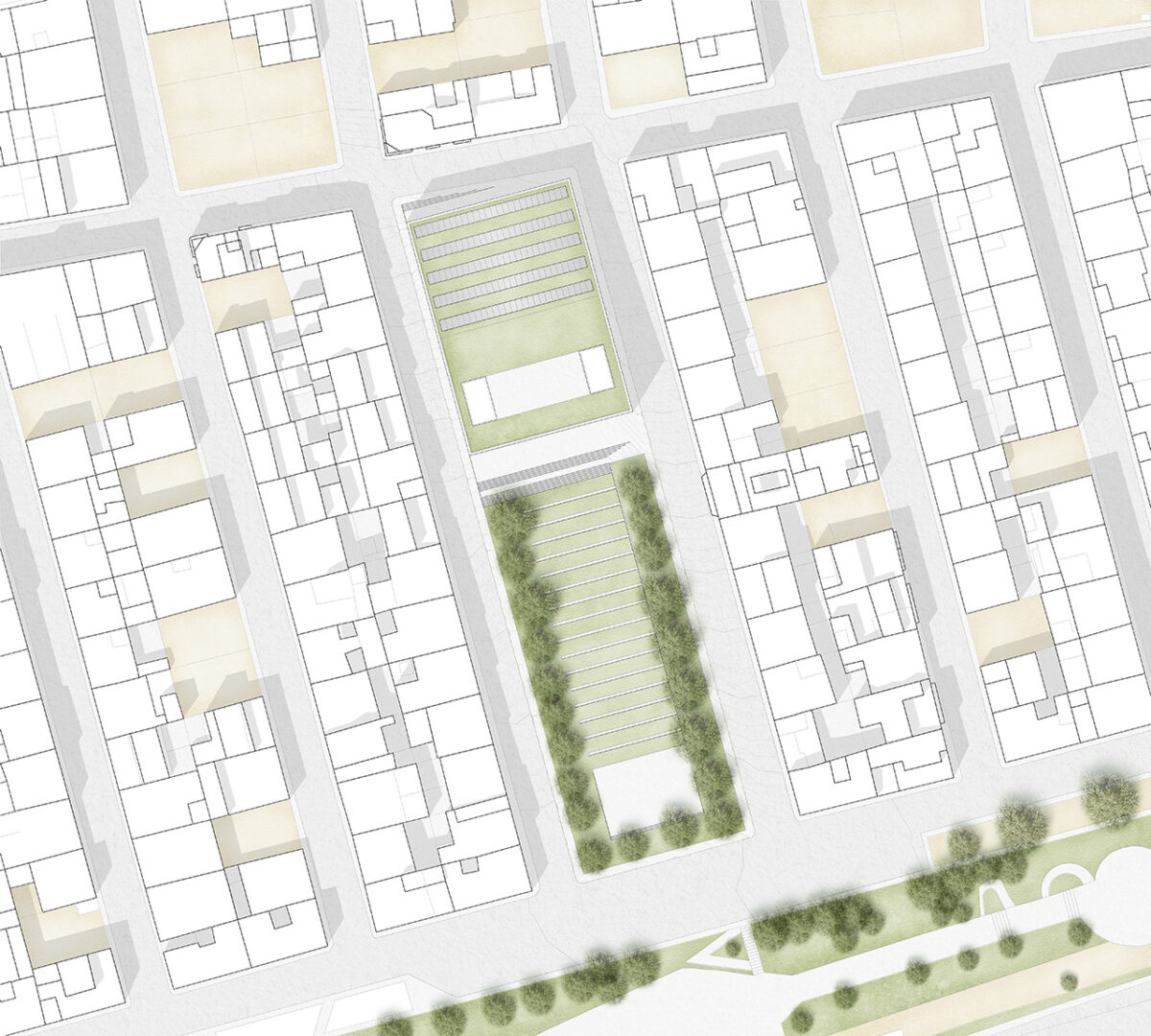 Site plan of the Torreperogil Theater
