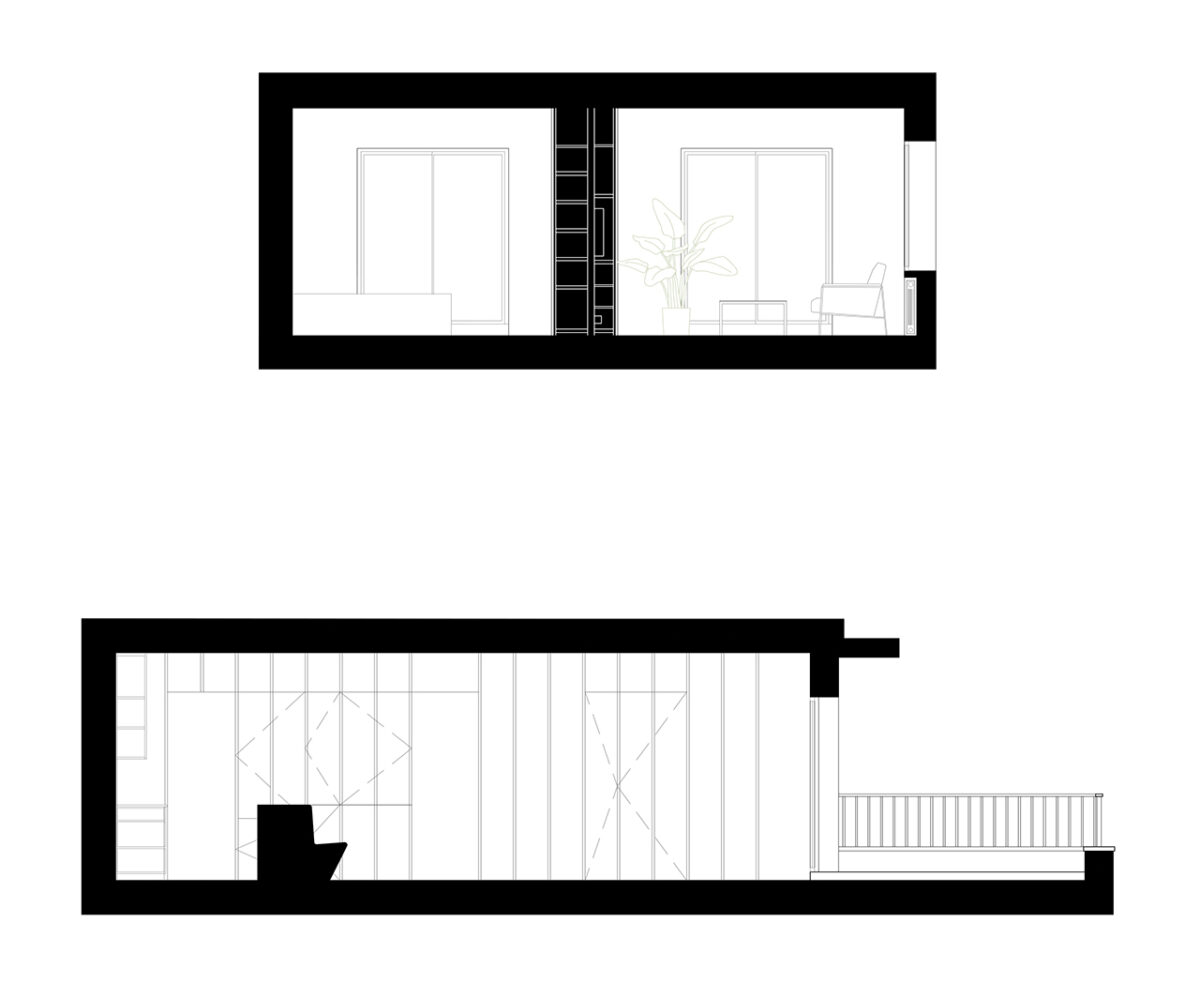 Sections of Penthouse in Chamberi