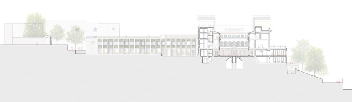 Section of the Royal Academy of Spain in Rome